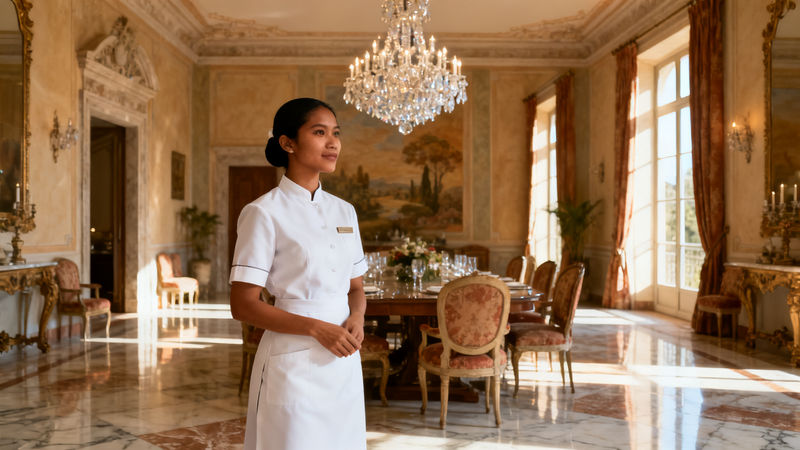 Agenzia per personale domestico Lucca - Servizio esclusivo di lavoratrici domestiche asiatiche per ville di lusso in Toscana